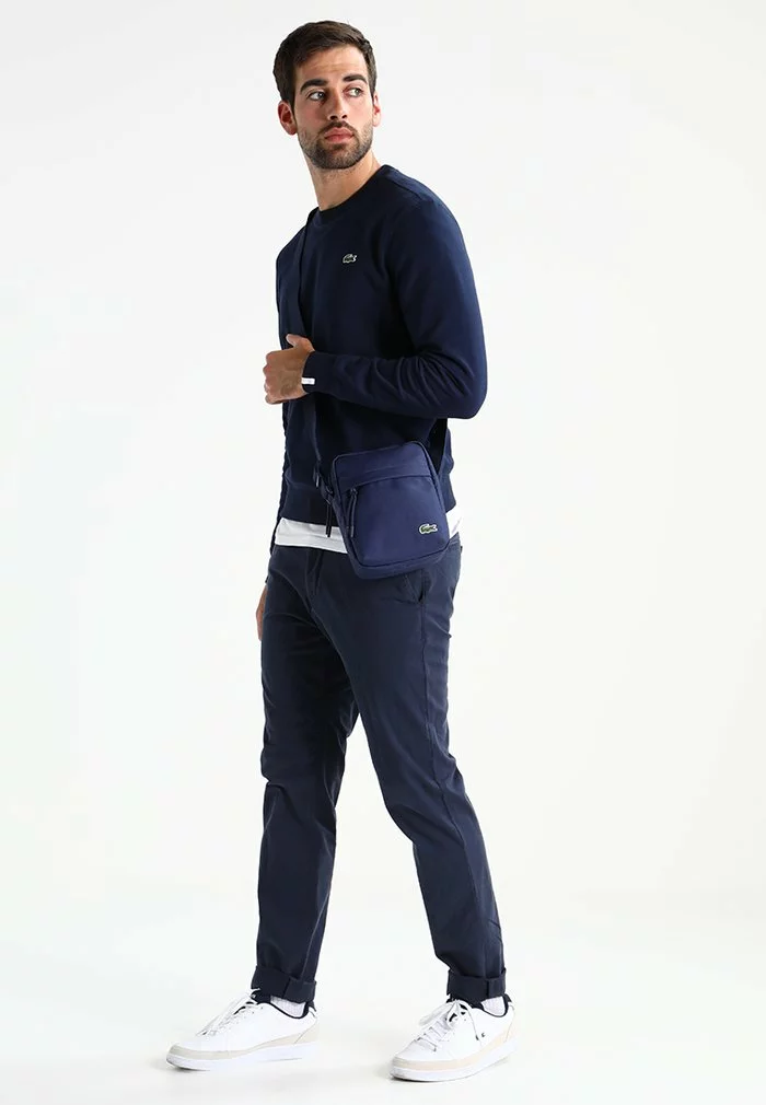 Lacoste NEOCROC - Sac Bandoulière - Eclipse/cobalt 2 Lacoste NEOCROC - Sac Bandoulière - Eclipse/cobalt – Image 2