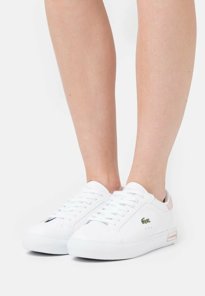 Lacoste POWERCOURT - Baskets Basses - White/light Pink 1 Lacoste POWERCOURT - Baskets Basses - White/light Pink