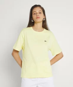 Lacoste T-shirt Basique - Jaune