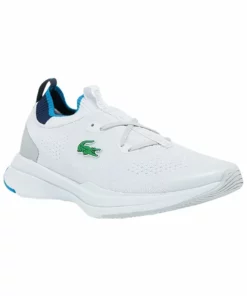 Lacoste RUN SPIN - Baskets Basses - Wht/blu