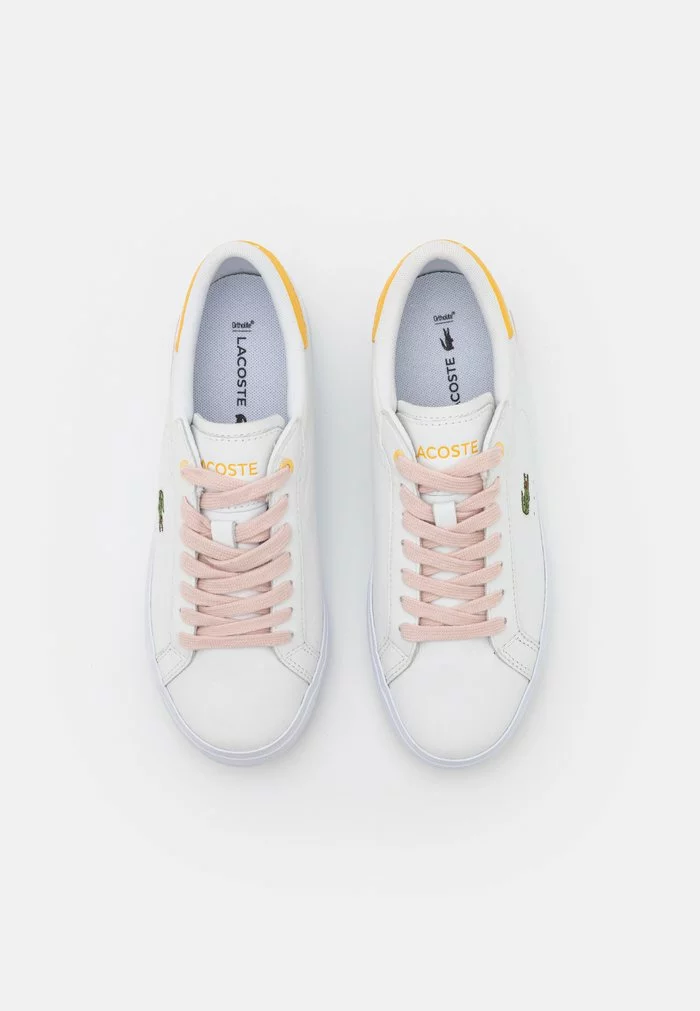 Lacoste POWERCOURT - Baskets Basses - White/pink 3 Lacoste POWERCOURT - Baskets Basses - White/pink – Image 3