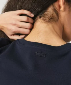 Lacoste DAMES - T-shirt Imprimé - Bleu Marine 10 Lacoste DAMES - T-shirt Imprimé - Bleu Marine -Lacoste Soldes Magasin 19de7b90e8784c9d9c19a65957d77b9b