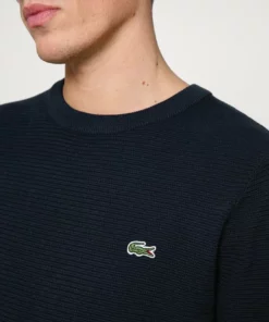 Lacoste Pullover - Navy Blue -Lacoste Soldes Magasin 1a6cee4c06e04410aaaac2eedadedc26