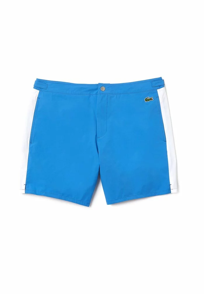 Lacoste Caleçon De Bain - Bleu/blanc 1 Lacoste Caleçon De Bain - Bleu/blanc