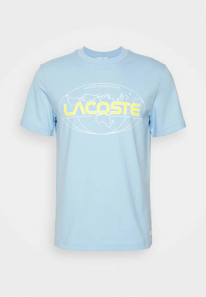 Lacoste EXCLUSIVE UNISEX GUEOE - T-shirt Imprimé - Light Blue 5 Lacoste EXCLUSIVE UNISEX GUEOE - T-shirt Imprimé - Light Blue – Image 5
