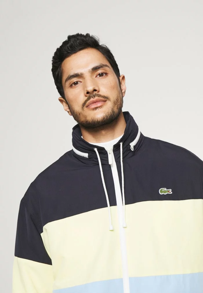 Lacoste BH8063 - Veste Mi-saison - Navy Blue/yellow 6 Lacoste BH8063 - Veste Mi-saison - Navy Blue/yellow – Image 6