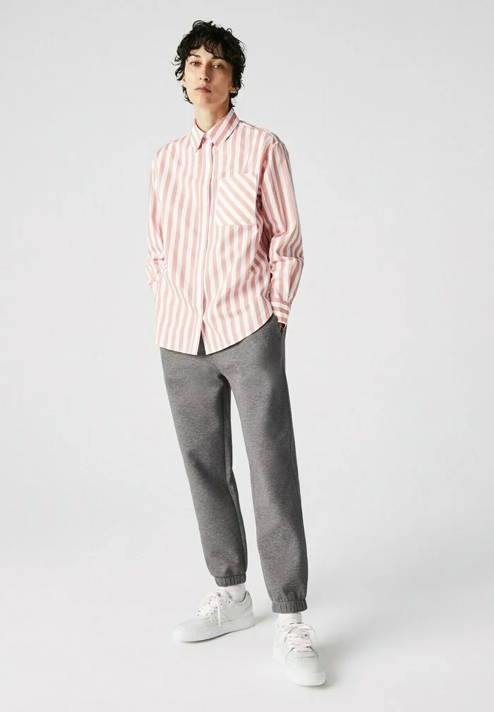 Lacoste Pantalon De Survêtement - Gris Chine 1 Lacoste Pantalon De Survêtement - Gris Chine