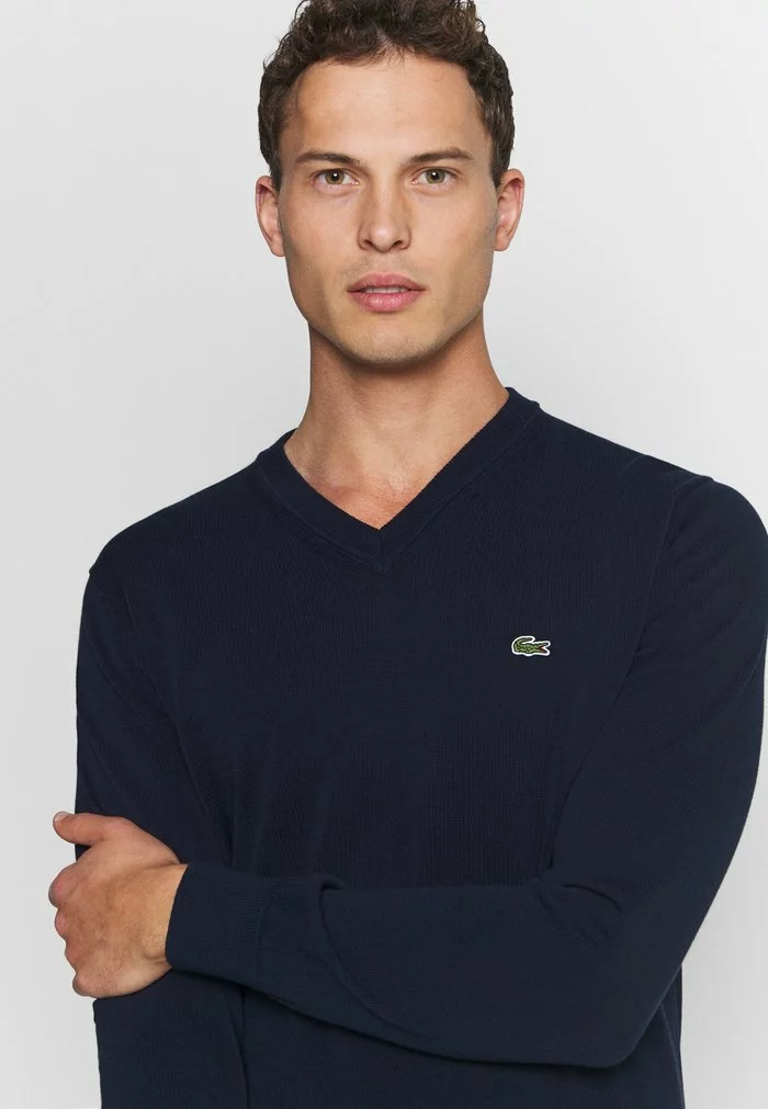 Lacoste Pullover - Navy Blue 4 Lacoste Pullover - Navy Blue – Image 4