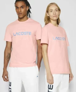 Lacoste EXCLUSIVE UNISEX GUEOE - T-shirt Imprimé - Nidus