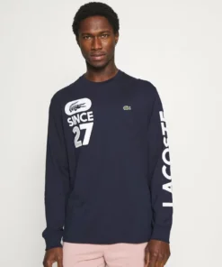 Lacoste T-shirt à Manches Longues - Marine