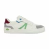 Lacoste Baskets Basses - Wht Lt Grn
