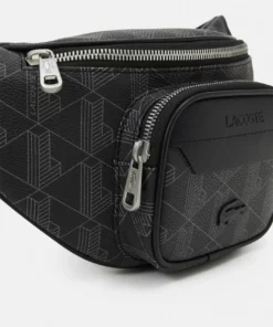 Lacoste THE BLEND UNISEX - Sac Banane - Noir/gris -Lacoste Soldes Magasin 1c309f51d07342ef98406d4ce322c27f