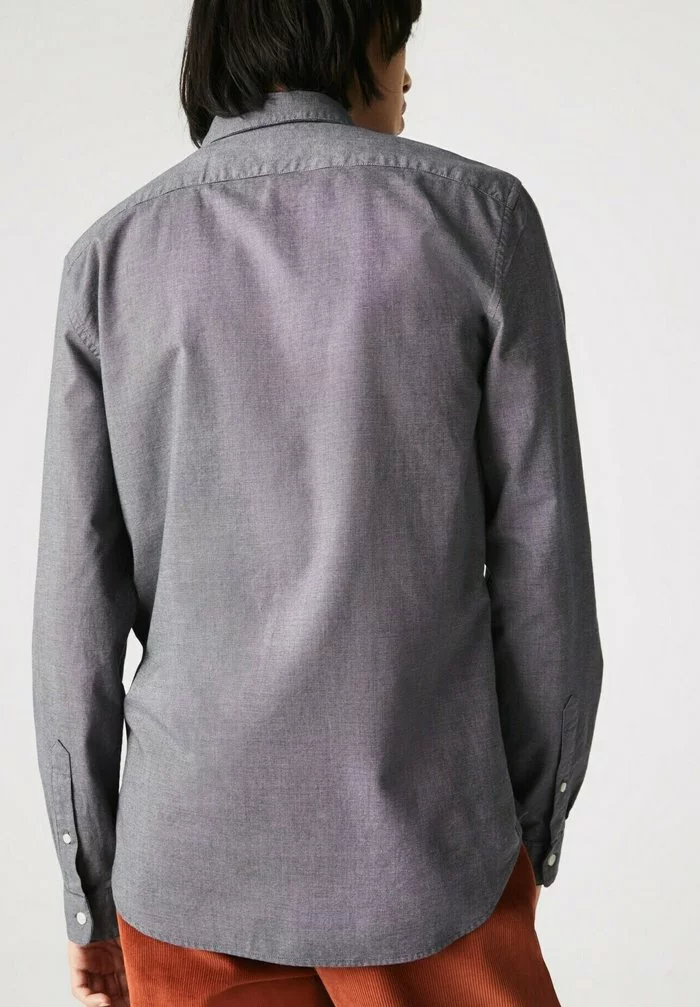 Lacoste Chemise - Bleu Marine / Blanc 3 Lacoste Chemise - Bleu Marine / Blanc – Image 3