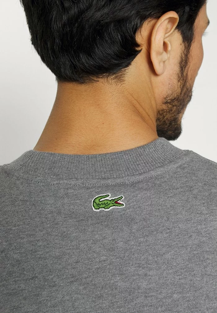 Lacoste Sweatshirt - Heather Lead 5 Lacoste Sweatshirt - Heather Lead – Image 5