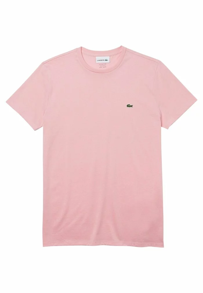 Lacoste T-shirt Basique - Rose 3 Lacoste T-shirt Basique - Rose – Image 3