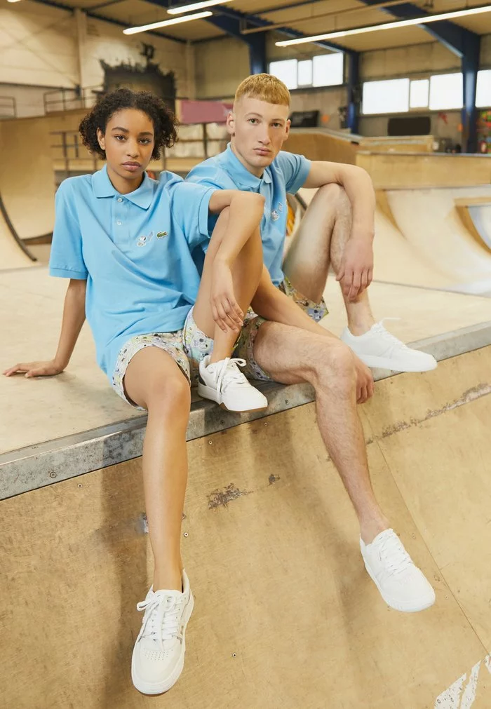 LACOSTE X PEANUTS - Polo - Bleu 2 LACOSTE X PEANUTS - Polo - Bleu – Image 2