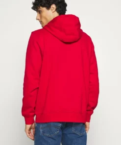 Lacoste PLUS - Sweat à Capuche Zippé - Red -Lacoste Soldes Magasin 1e16042de2ee4b0a92a3cd35fc3fe13e