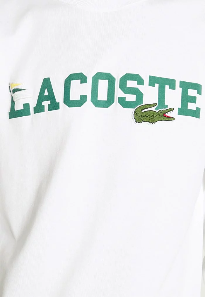 Lacoste T-shirt à Manches Longues - White 6 Lacoste T-shirt à Manches Longues - White – Image 6