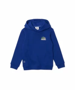 Lacoste MINECRAFT - Sweat à Capuche - Bleu