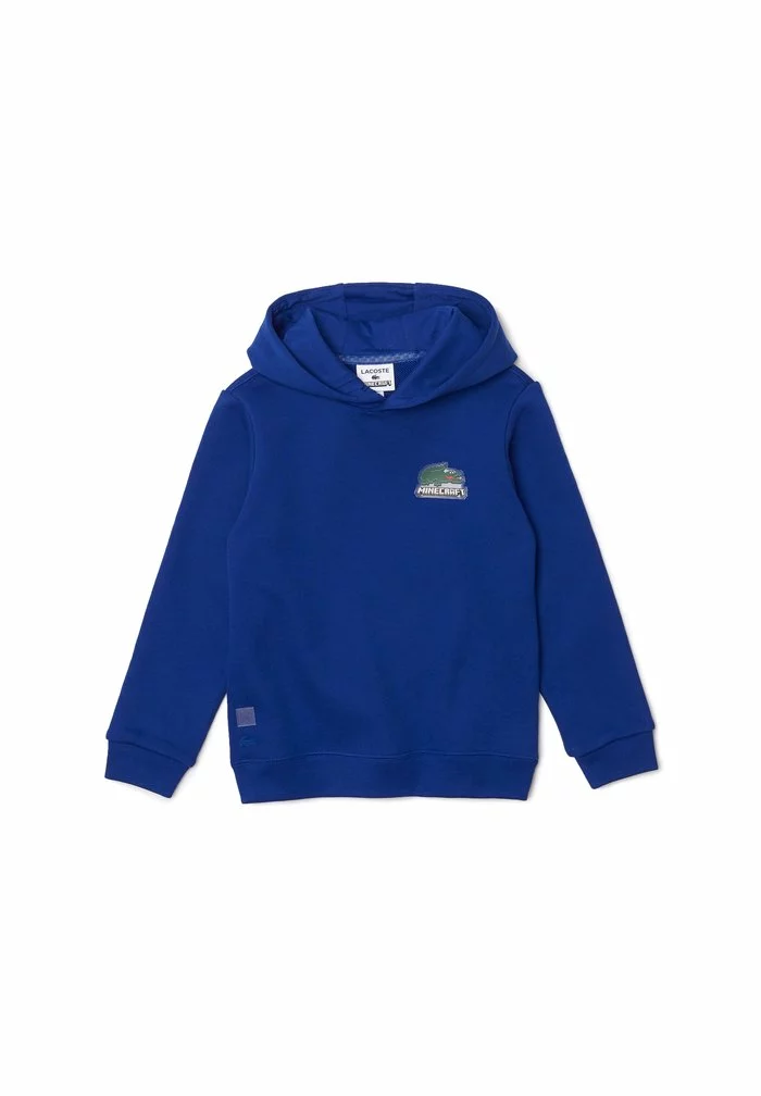 Lacoste MINECRAFT - Sweat à Capuche - Bleu 1 Lacoste MINECRAFT - Sweat à Capuche - Bleu