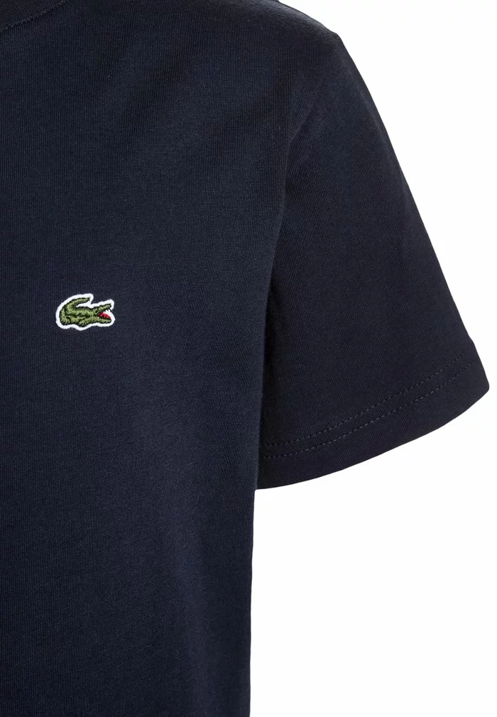 Lacoste T-shirt Basique - Navy Blue 3 Lacoste T-shirt Basique - Navy Blue – Image 3