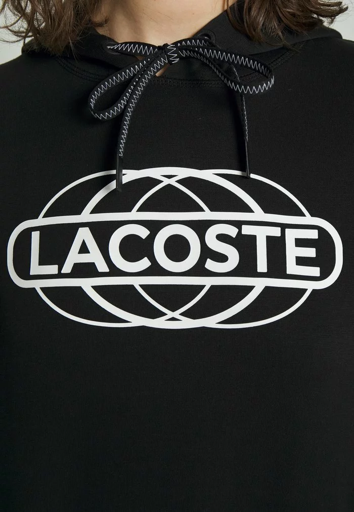 Lacoste EXCLUSIVE - Sweat à Capuche - Black 7 Lacoste EXCLUSIVE - Sweat à Capuche - Black – Image 7