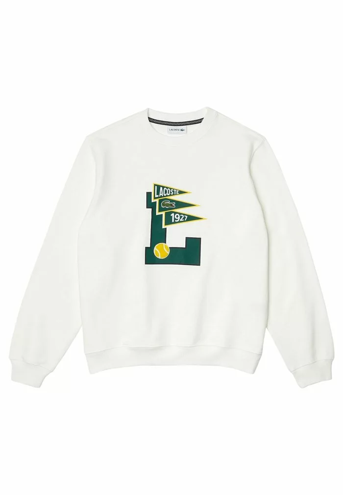 Lacoste Sweatshirt - Blanc 5 Lacoste Sweatshirt - Blanc – Image 5