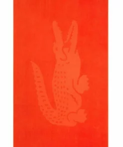 Lacoste Serviette De Plage - Red