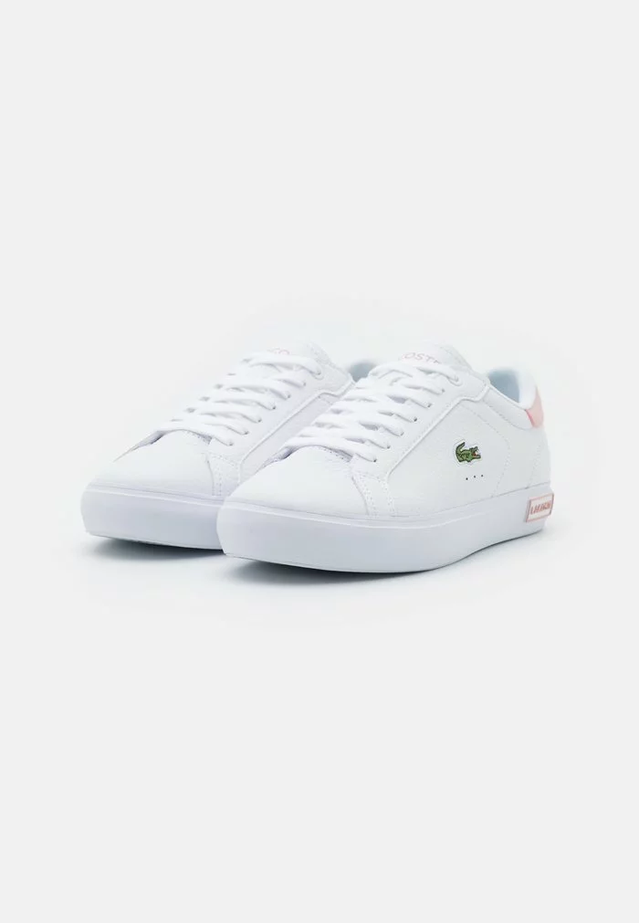 Lacoste POWERCOURT - Baskets Basses - White/light Pink 3 Lacoste POWERCOURT - Baskets Basses - White/light Pink – Image 3