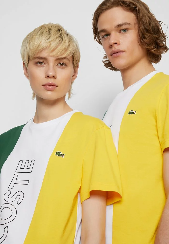 Lacoste UNISEX - T-shirt Imprimé - White/green Broom 7 Lacoste UNISEX - T-shirt Imprimé - White/green Broom – Image 7