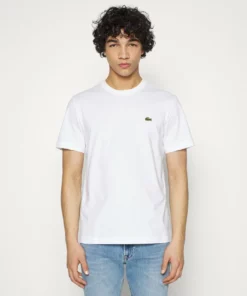 Lacoste T-shirt Basique - White -Lacoste Soldes Magasin 22fdc248ec08430687ba76161ef997c6