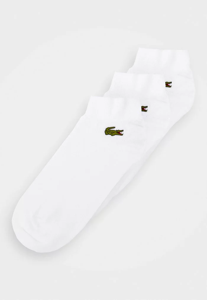 Lacoste 2 PACK - Socquettes - White 1 Lacoste 2 PACK - Socquettes - White