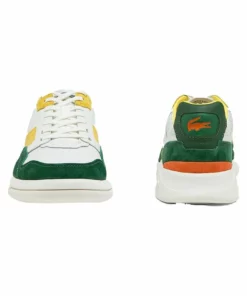 Lacoste Baskets Basses - Off White & Dark Green 7 Lacoste Baskets Basses - Off White & Dark Green -Lacoste Soldes Magasin 239a40bc2b9e4f019e4498d68c1b2ae9
