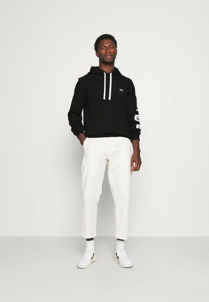 Lacoste Sweat à Capuche - Black 2 Lacoste Sweat à Capuche - Black – Image 2