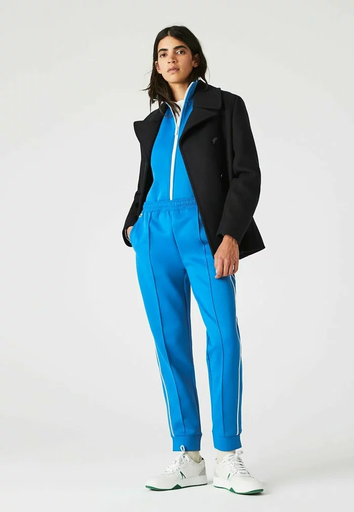 Lacoste Pantalon De Survêtement - Bleu / Blanc 1 Lacoste Pantalon De Survêtement - Bleu / Blanc