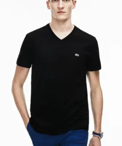Lacoste T-shirt Basique - Noir