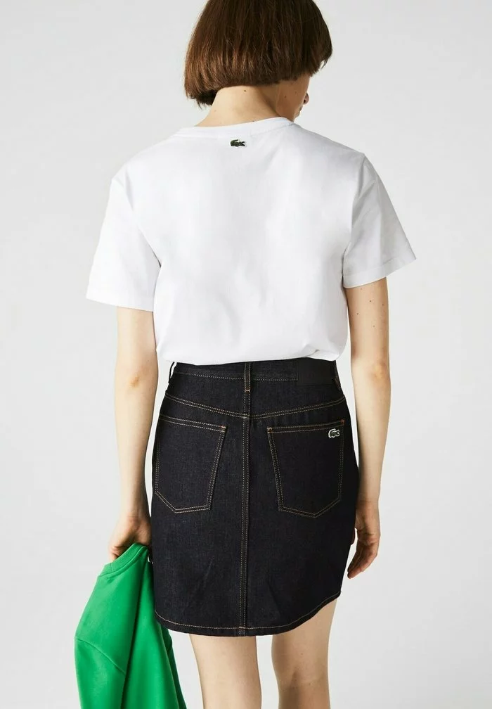 Lacoste Jupe En Jean - Bleu 3 Lacoste Jupe En Jean - Bleu – Image 3