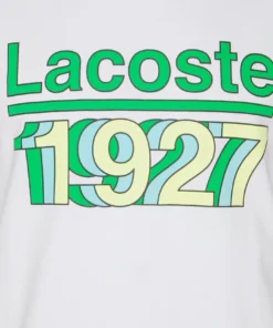 Lacoste T-shirt Imprimé - Blanc 5 Lacoste T-shirt Imprimé - Blanc -Lacoste Soldes Magasin 250c035e6b8b4147ae0f79f227ee4d08