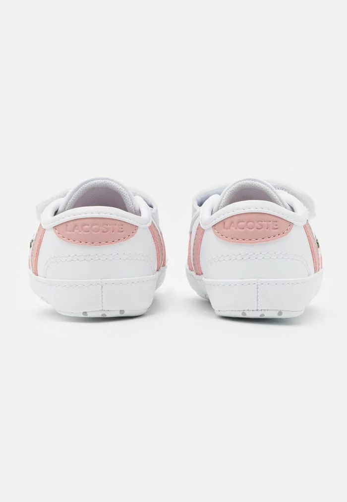 Lacoste SIDELINE CRIB - Chaussons Pour Bébé - White/light Pink 3 Lacoste SIDELINE CRIB - Chaussons Pour Bébé - White/light Pink – Image 3