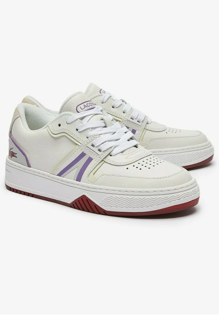 Lacoste Baskets Basses - Wht/purp 2 Lacoste Baskets Basses - Wht/purp – Image 2
