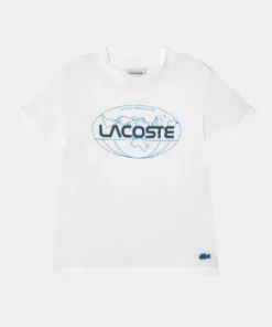 Lacoste UNISEX EXCLUSIVE - T-shirt Imprimé - White