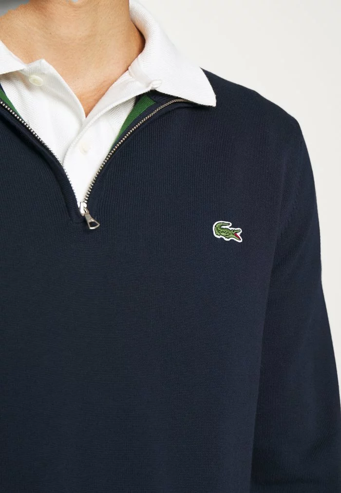 Lacoste Pullover - Navy Blue 5 Lacoste Pullover - Navy Blue – Image 5