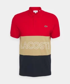 Lacoste Polo - Rouge/viennois Marine