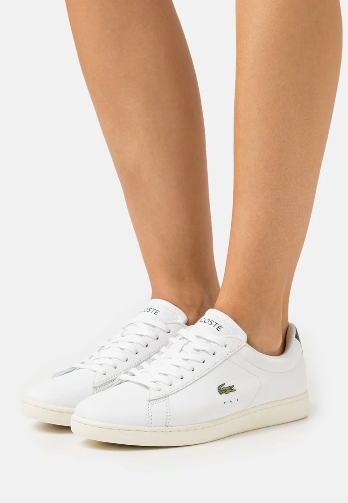 Lacoste CARNABY EVO - Baskets Basses - White/dark Green 1 Lacoste CARNABY EVO - Baskets Basses - White/dark Green