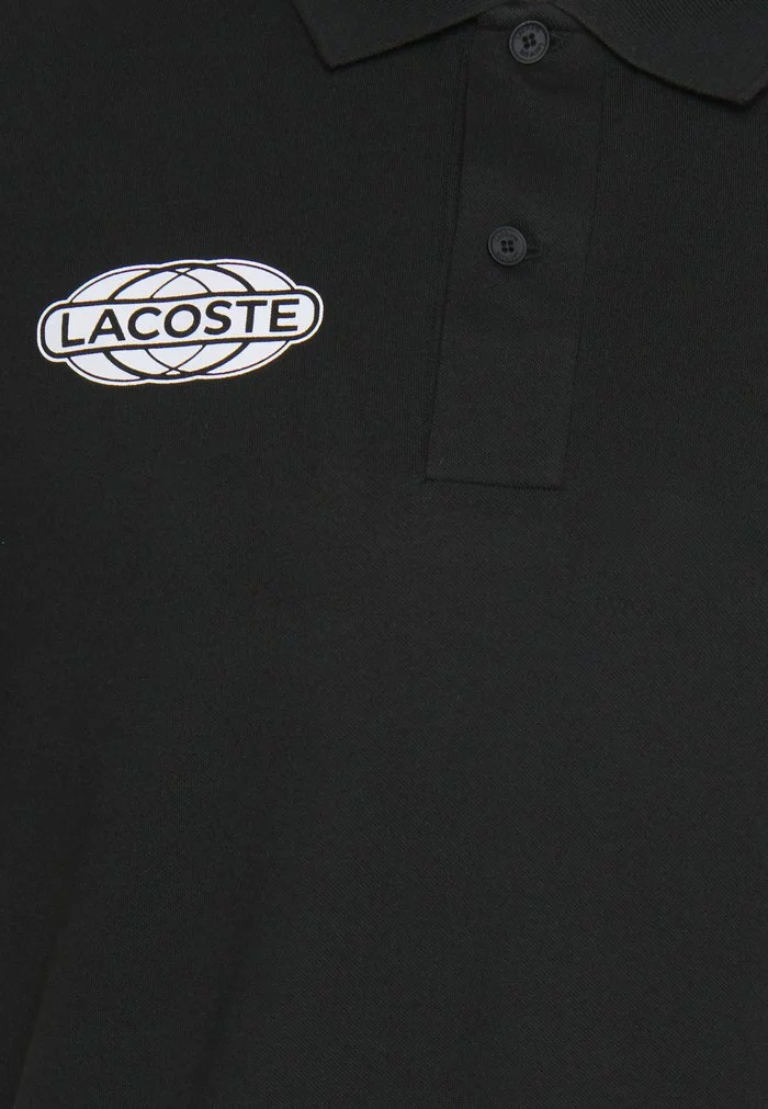 Lacoste EXCLUSIVE - Polo - Black 3 Lacoste EXCLUSIVE - Polo - Black – Image 3