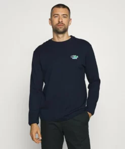 Lacoste T-shirt à Manches Longues - Navy Blue