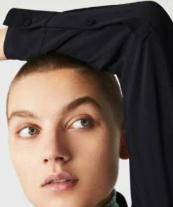 Lacoste LANGE MOUW - Chemisier - Bleu Marine 9 Lacoste LANGE MOUW - Chemisier - Bleu Marine -Lacoste Soldes Magasin 2be63ba0170d449ba96f0ca0385edfb3