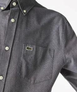 Lacoste Chemise - Bleu Marine / Blanc 10 Lacoste Chemise - Bleu Marine / Blanc -Lacoste Soldes Magasin 2d4840d7ef5f4f6399dd929312767a3c