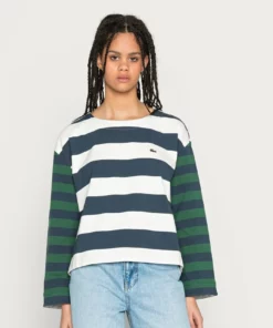 Lacoste T-shirt à Manches Longues - Multi Coloured