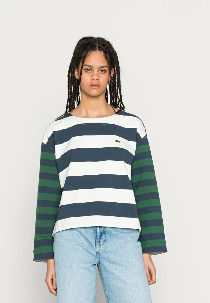 Lacoste T-shirt à Manches Longues - Multi Coloured 1 Lacoste T-shirt à Manches Longues - Multi Coloured